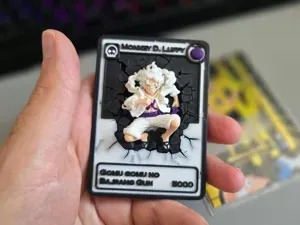 3d TCG One Piece Sammelkarte - Luffy Gear 5