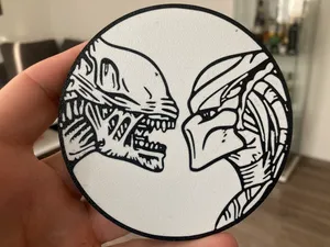 Alien vs predator coaster