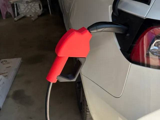 Tesla Gas Pump handle