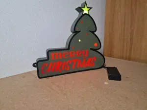 Merry Christmas Lamp
