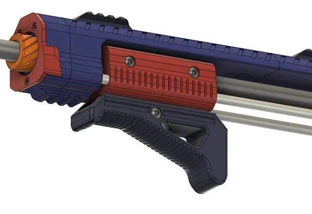 Angled Foregrip for Picatinny Rail — Image 4 of 6