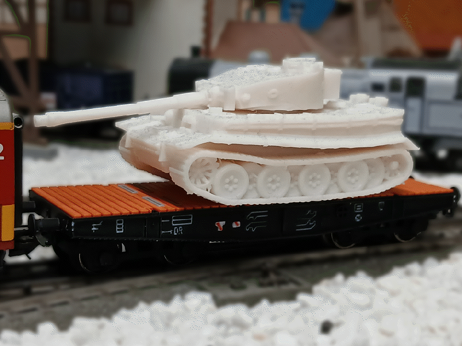 H0 - 50T Ssys flatcar | 0.2 Nozzle Required