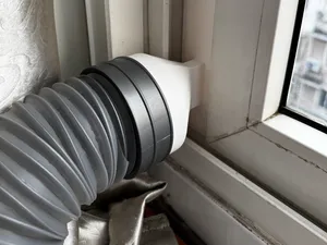 模块化窗户排气适配器（适用于100mm/80mm/75mm/50mm通风管 | 防雨防干涉设计）
