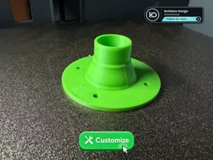 Parametric Flange Adapter - Hose & Pipe Generator