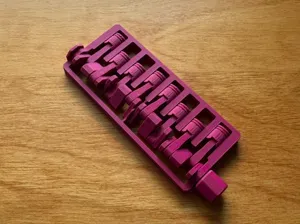 Print-In-Place Inline (i8) Engine Fidget