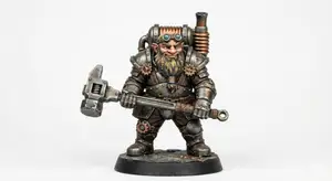 Thorum Sparkhammer – Steampunk Dwarf Artificer