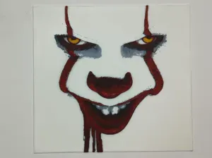 It - the clown face - hueforge