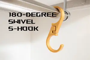 180-Degree Swivel S-Hook
