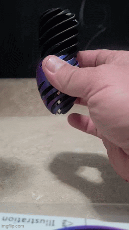 Egg Passthrough Fidget – Spin, Drop, Repeat