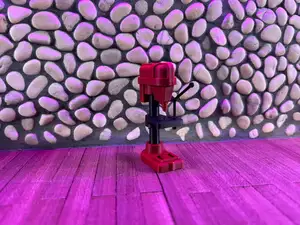 miniature column drill machine 1:18 & 1:10 diorama