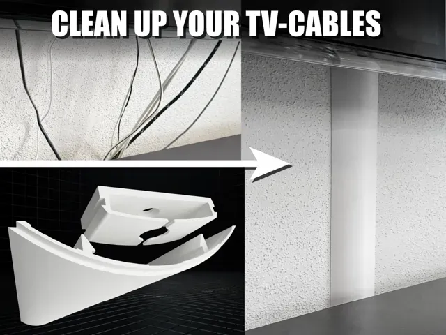 Cable Duct Cover TV-Cables Channel Raceway — Image 2 of 15