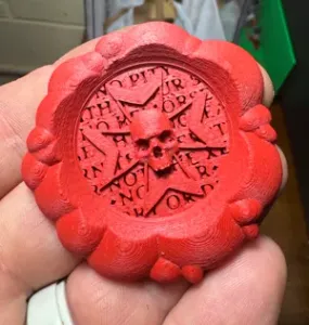 WH40K - Purity Seal Magnet - Black Templars Ver.2
