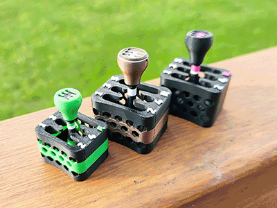 Gear shift fidget (print in place)