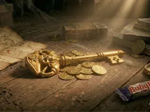Gold Pirate Key