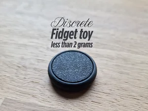 Discrete fidget toy