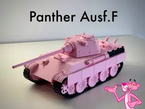 Panther F Medium Tank Pz Kpfw V Ausf.F 1:35 Scale