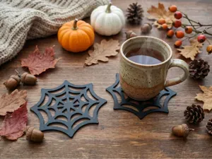 Spider Web Coaster – Halloween Decoration