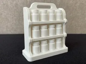 Spice Rack with Containers