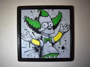 Krusty the clown Hueforge