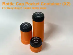 Bottle Cap Pocket Container (X2)