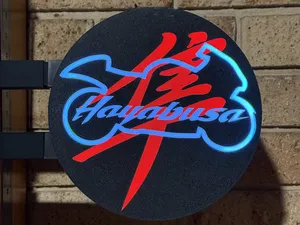 Hayabusa 2 sided wall mount or desktop lightbox