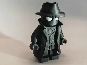 Noir Brick Vigilante - Spider-Man Noir Keychain