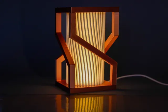 Modern Copper LED Lamp — Фото 2 из 5