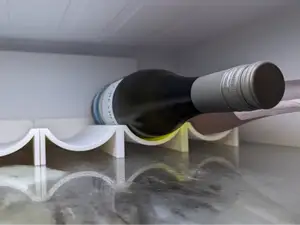 Wine rack for fridge - THREE