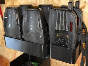 Fox RX+ Bite Alarm wall mount for 4 alarms