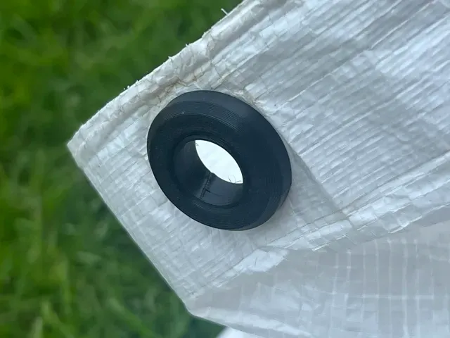 Screw-on Tarp & Fabric repair grommet ID 14mm 1/2” — Фото 7 из 9