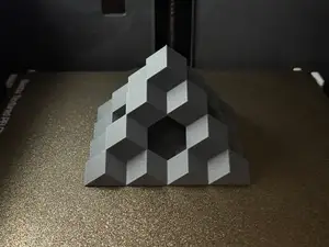 Rhombic Dodecahedral Sierpiński Pyramid - Level 2