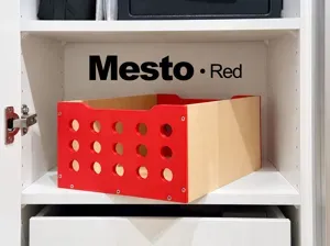 Mesto • Red — Box for A4 or more