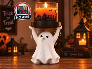 Ghost Candle Holder