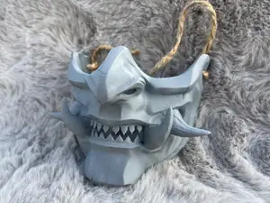 Samurai Oni Mask, B