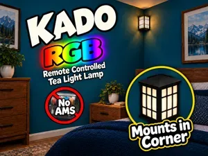 KADO Japanese RGB/LED Tea Light Lantern NO AMS