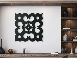 Square Mandala 3D Wall Art
