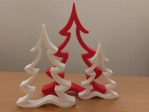 Elegant christmas tree decoration