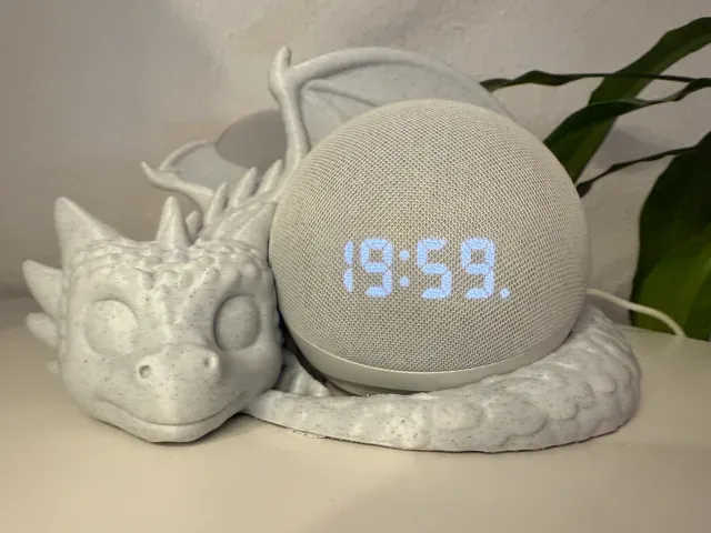 Magischer Drache Alexa Echo Dot - Homepod  mini 