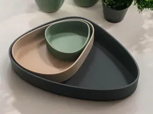 Design shaped tray