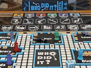 WHO DID IT? Board Game - Bookcase Edition