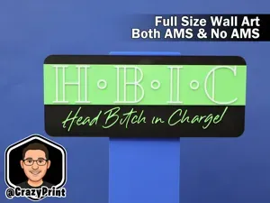 Let them know who's Boss! -Sign / Wall Art -No AMS