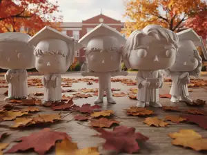 Stranger Things Graduation Chibis