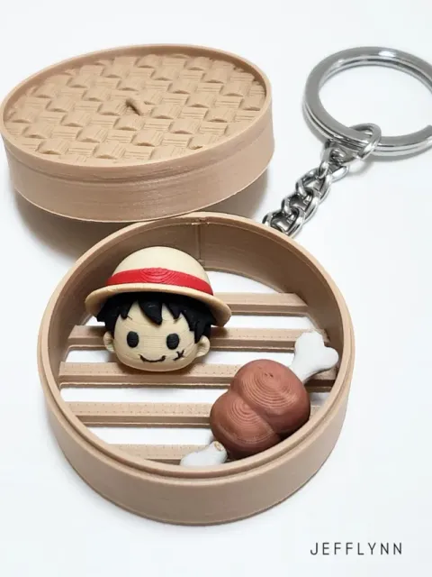 Luffy (One Piece Anime) Fidget Keychain — Image 4 of 5