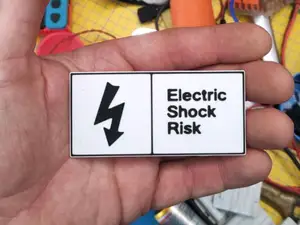 Electric shock risk