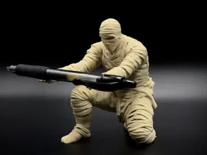The Mummy Pen Holder - Custom Desktop Decor!