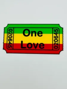 Bob Marley: One Love Novelty Movie Ticket
