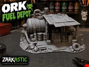 Ork Fuel Depot – Grimdark Terrain