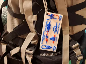 Backpack Rescue Knots Reference Card
