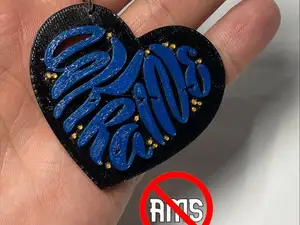 Брелок «Ukraine Heart»