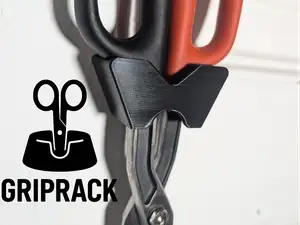 GripRack Universal Scissor, Plier & Snips Holder